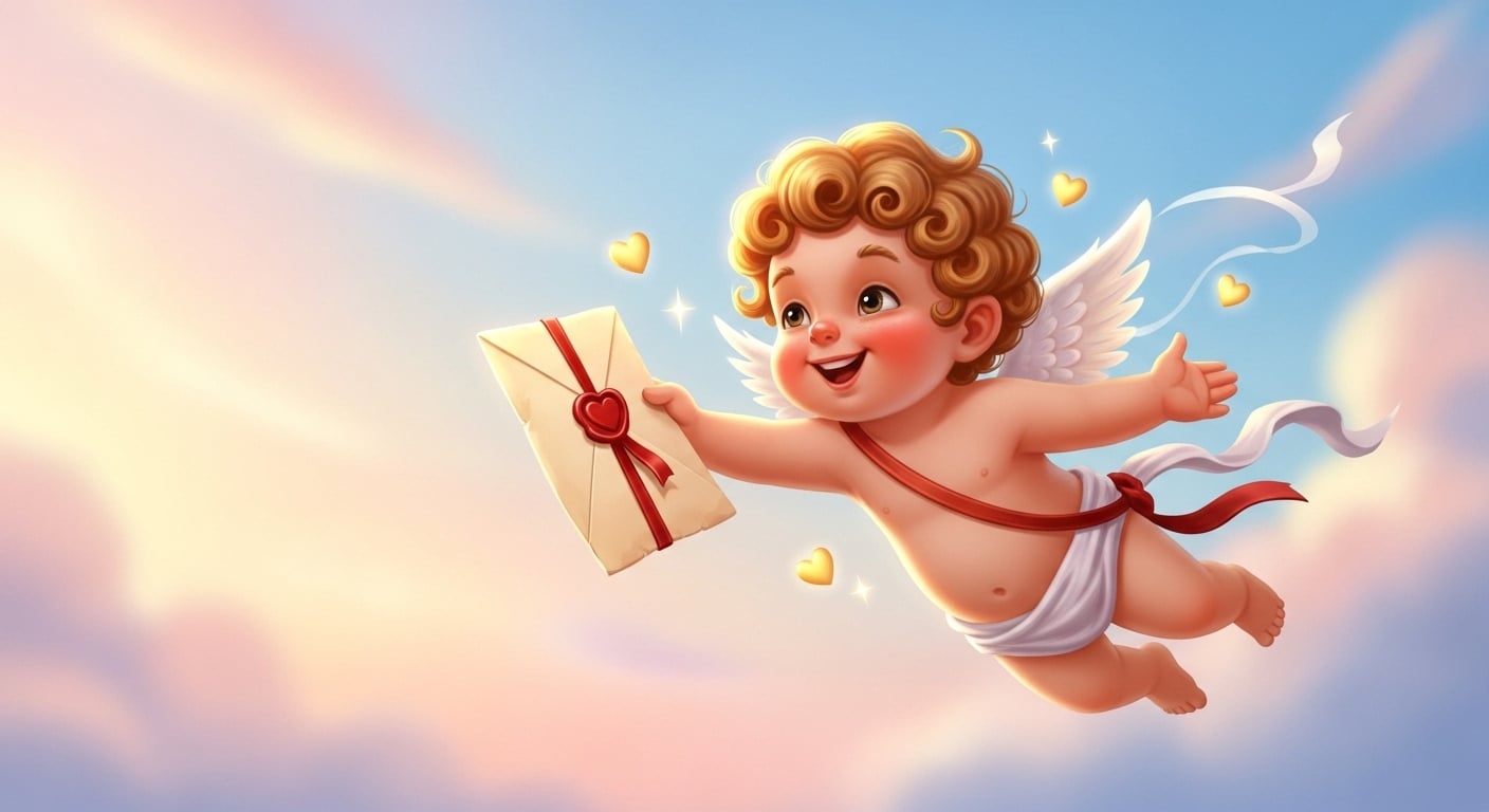 Receba Mensagens Românticas do Seu Cupido